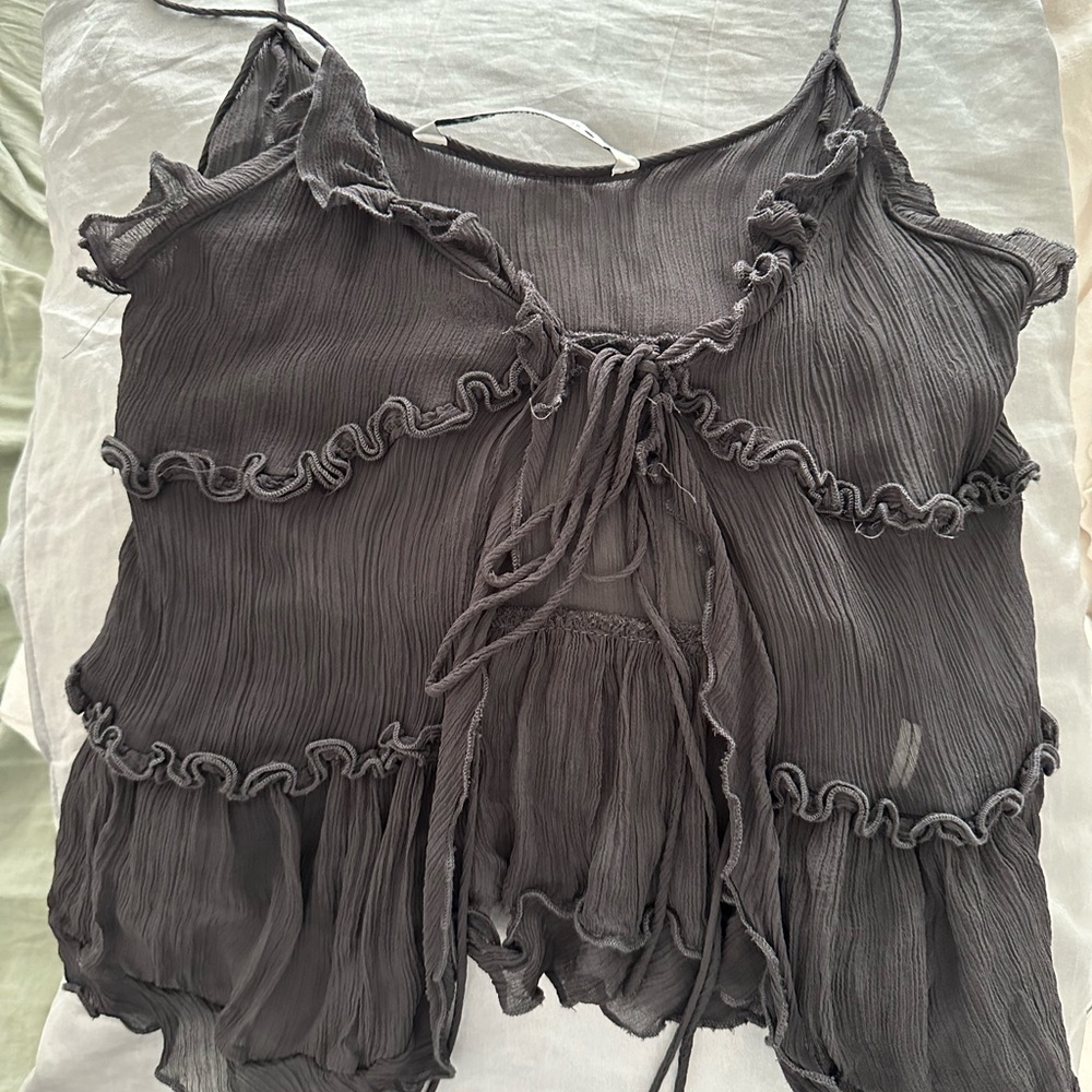 Zara Tie Up Top